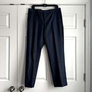 Express Producer Dress Pants, 34x34, Navy